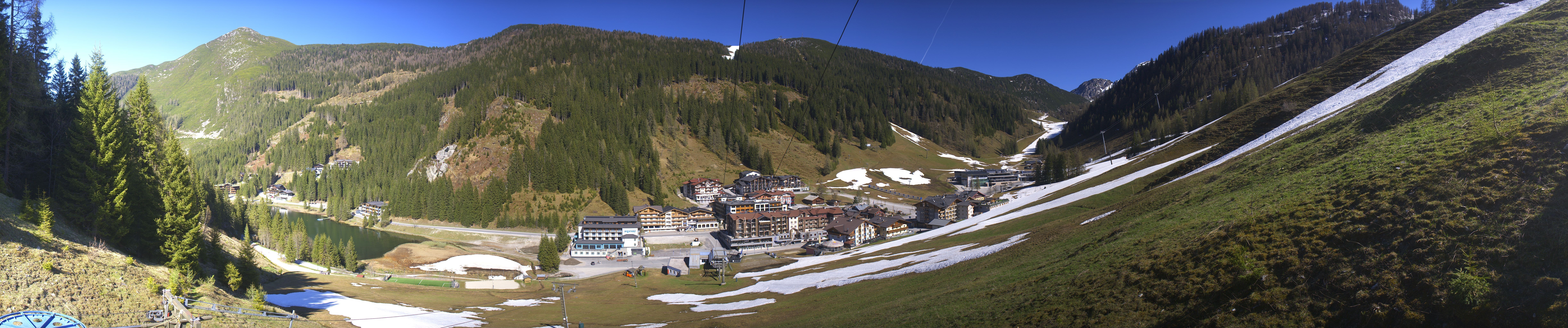 Archiv Foto Webcam Panoramablick Rosskopfbahn in Zauchensee