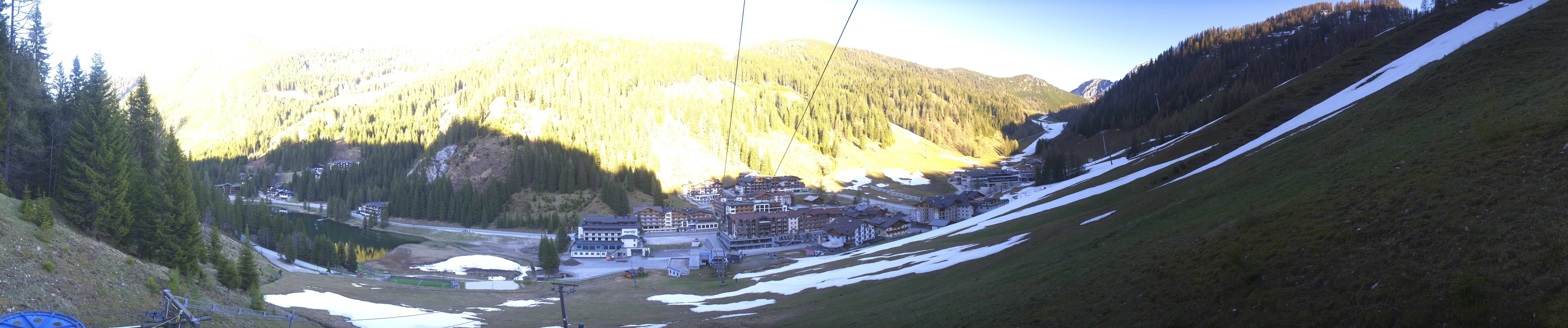 Archiv Foto Webcam Panoramablick Rosskopfbahn in Zauchensee
