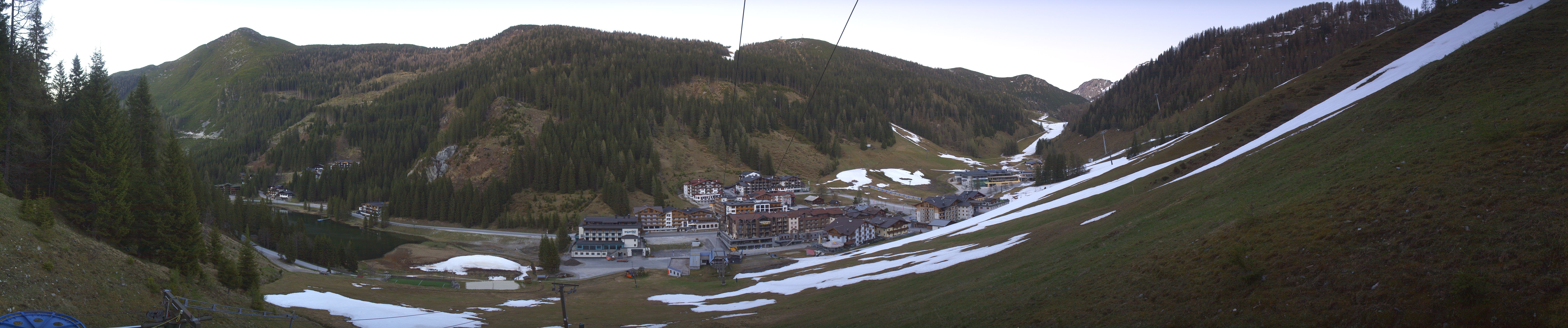 Archiv Foto Webcam Panoramablick Rosskopfbahn in Zauchensee