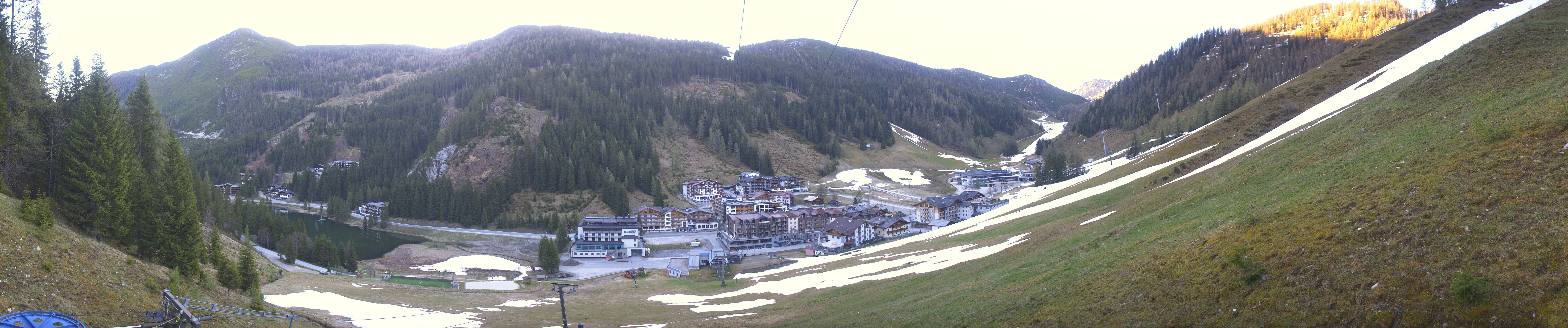 Archiv Foto Webcam Panoramablick Rosskopfbahn in Zauchensee