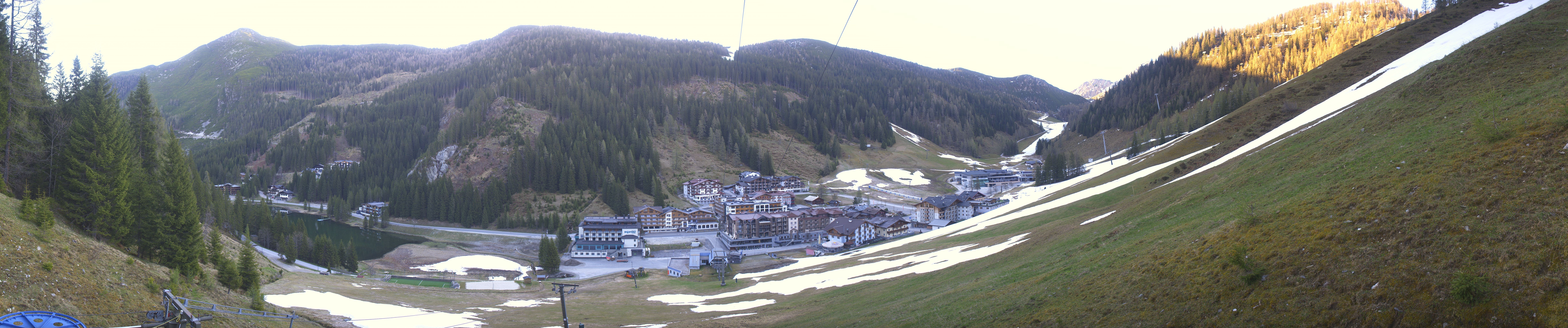Archiv Foto Webcam Panoramablick Rosskopfbahn in Zauchensee