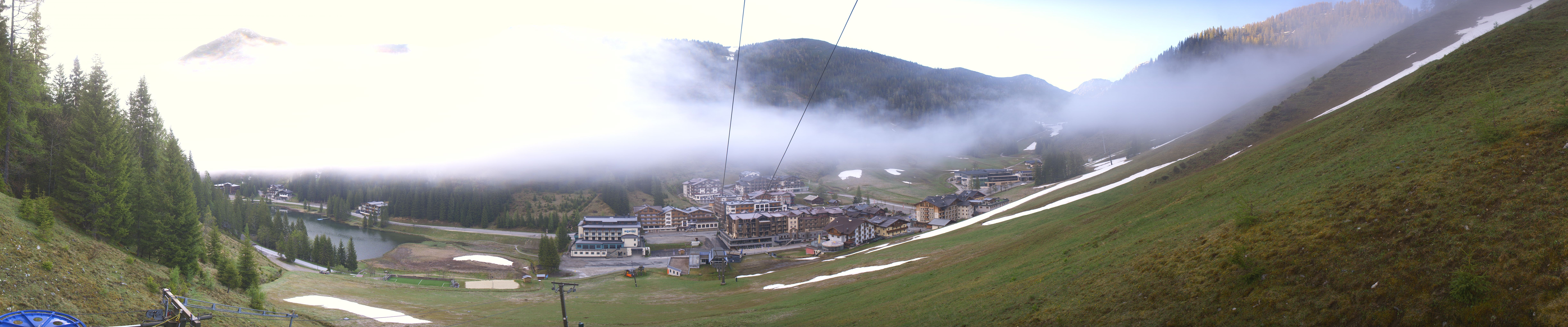 Archiv Foto Webcam Panoramablick Rosskopfbahn in Zauchensee