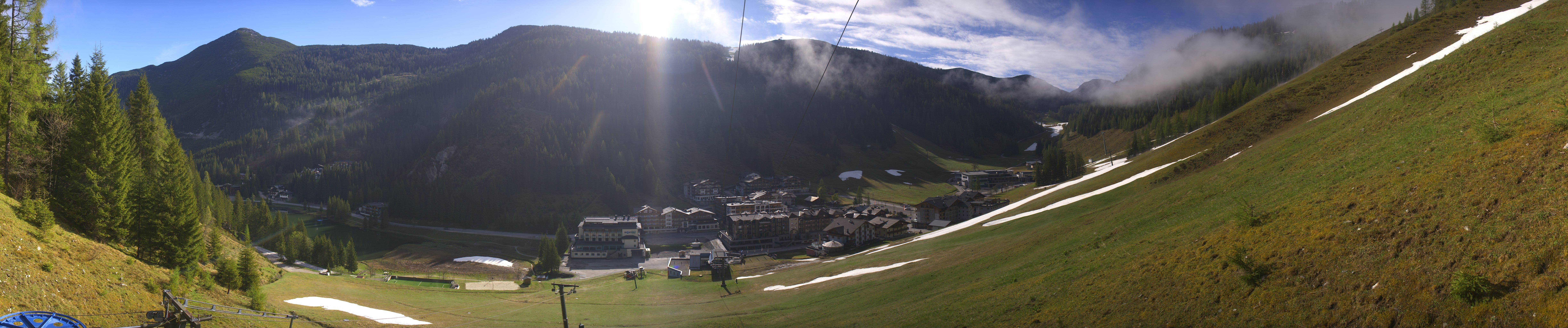 Archiv Foto Webcam Panoramablick Rosskopfbahn in Zauchensee