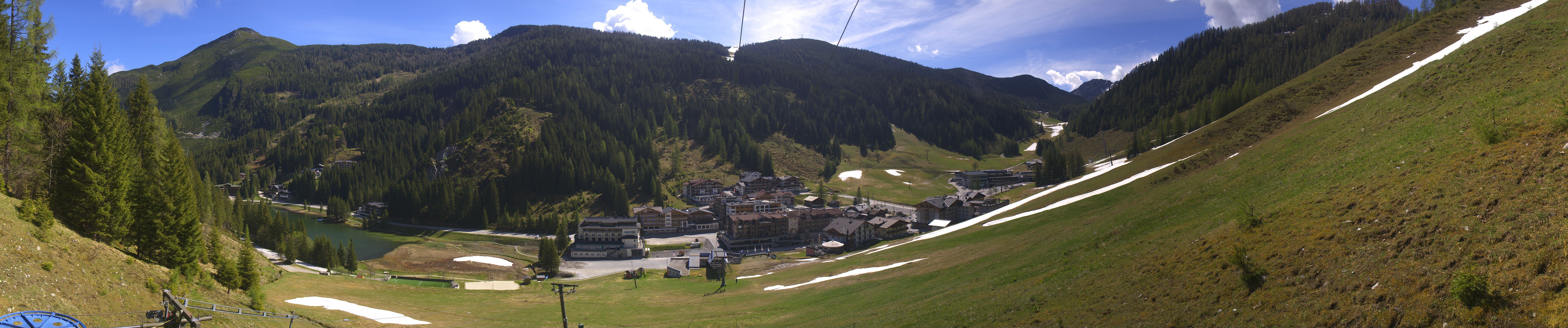Archiv Foto Webcam Panoramablick Rosskopfbahn in Zauchensee