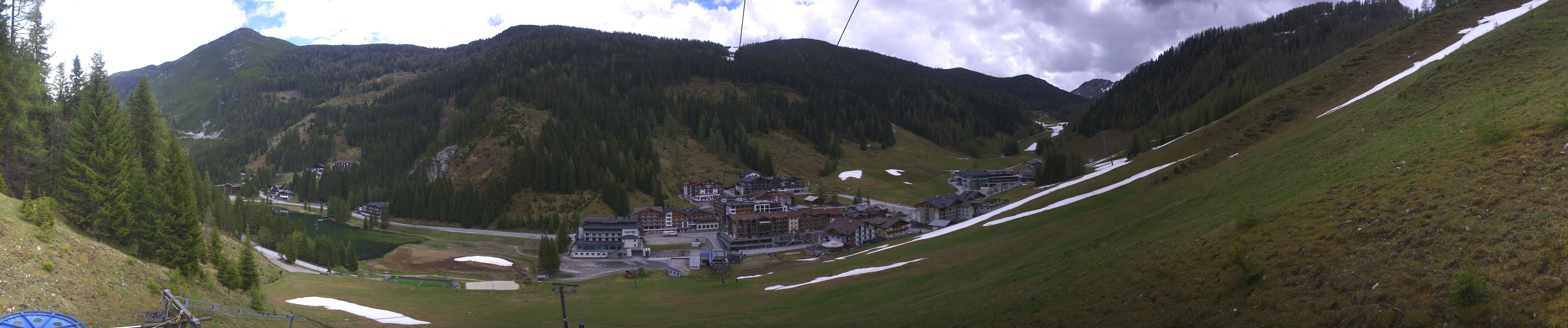 Archiv Foto Webcam Panoramablick Rosskopfbahn in Zauchensee