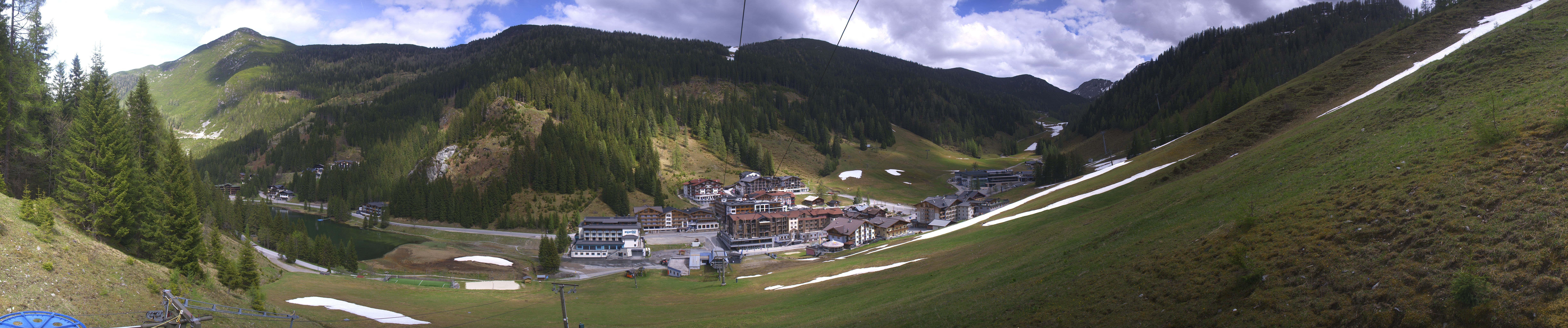 Archiv Foto Webcam Panoramablick Rosskopfbahn in Zauchensee