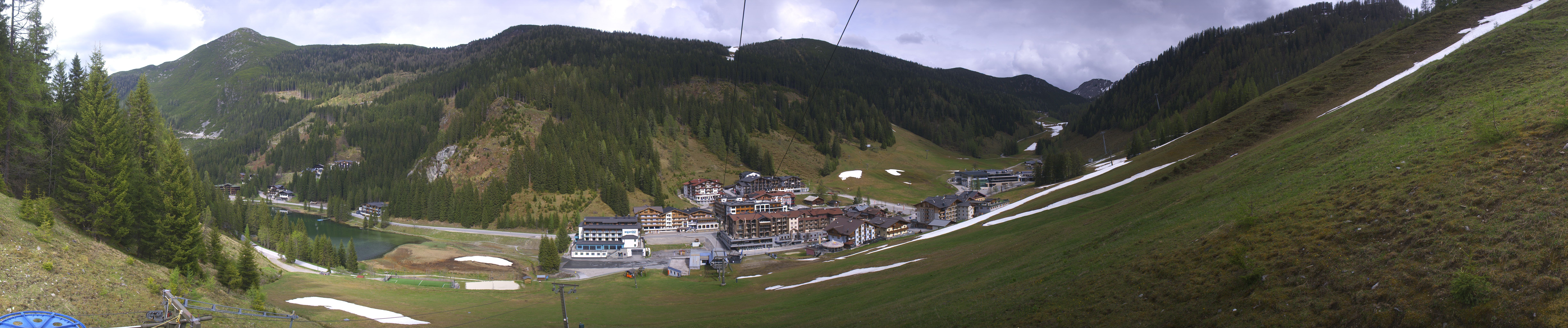 Archiv Foto Webcam Panoramablick Rosskopfbahn in Zauchensee