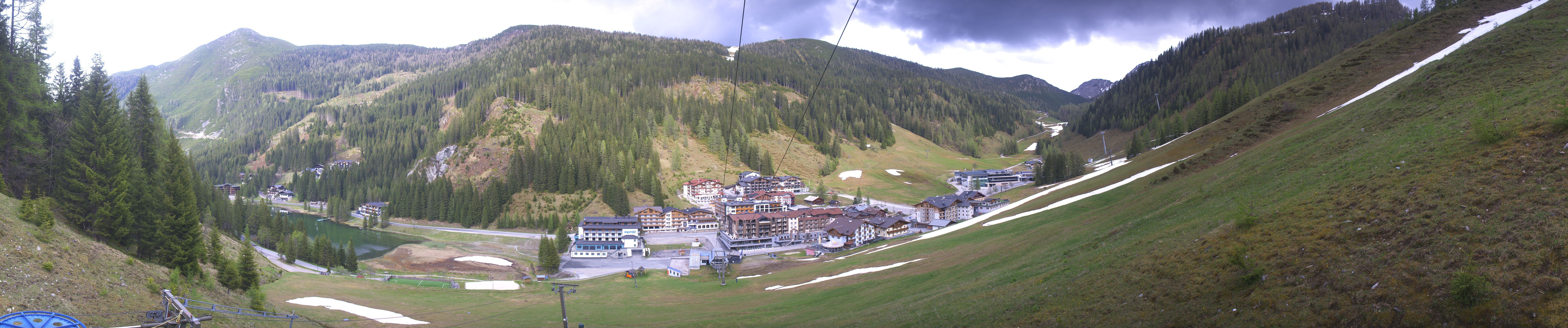 Archiv Foto Webcam Panoramablick Rosskopfbahn in Zauchensee
