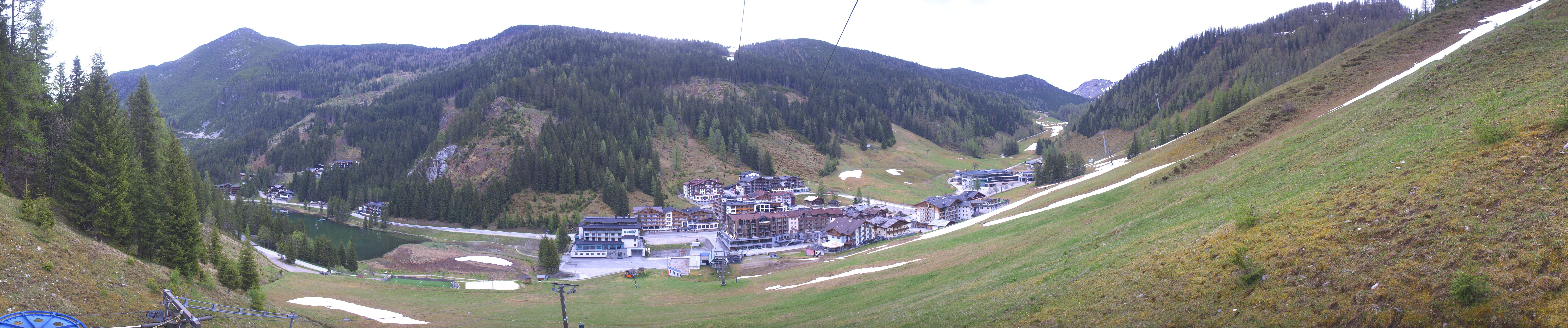 Archiv Foto Webcam Panoramablick Rosskopfbahn in Zauchensee