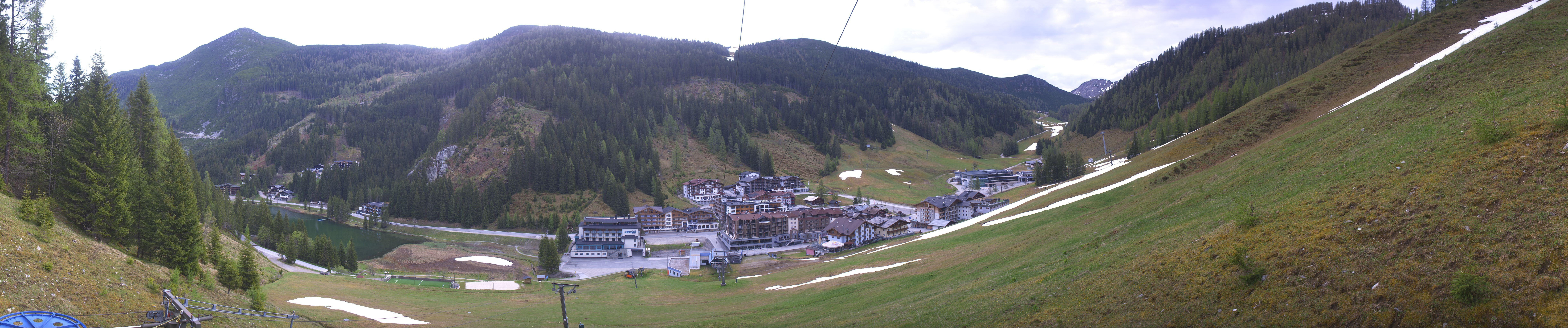 Archiv Foto Webcam Panoramablick Rosskopfbahn in Zauchensee