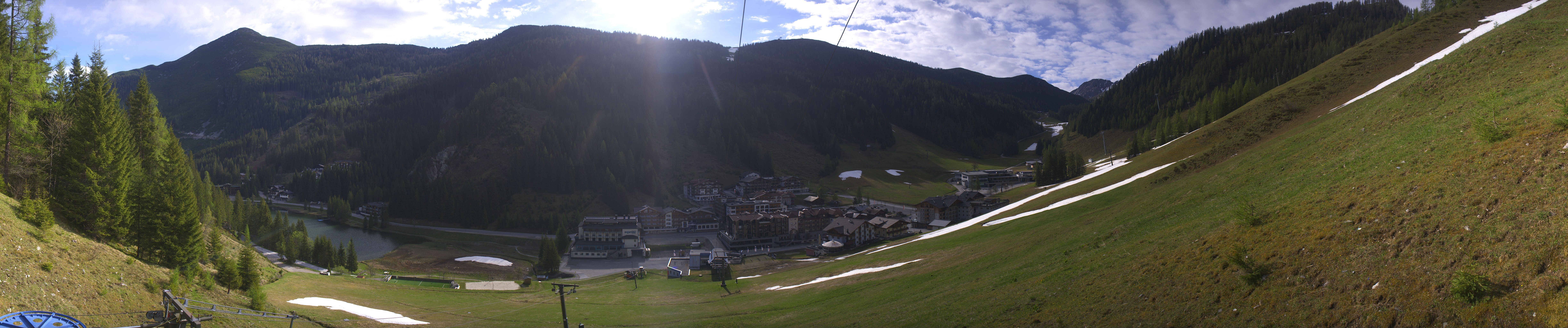 Archiv Foto Webcam Panoramablick Rosskopfbahn in Zauchensee