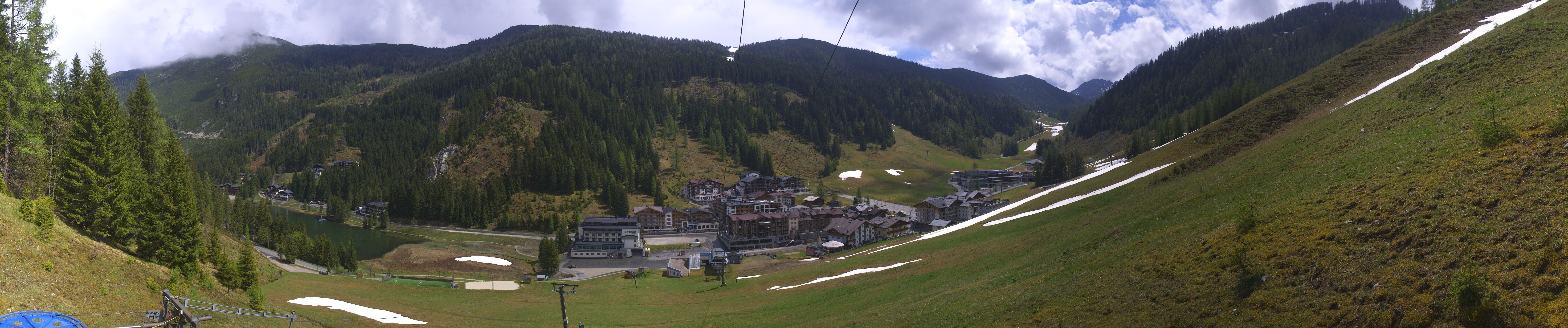 Archiv Foto Webcam Panoramablick Rosskopfbahn in Zauchensee