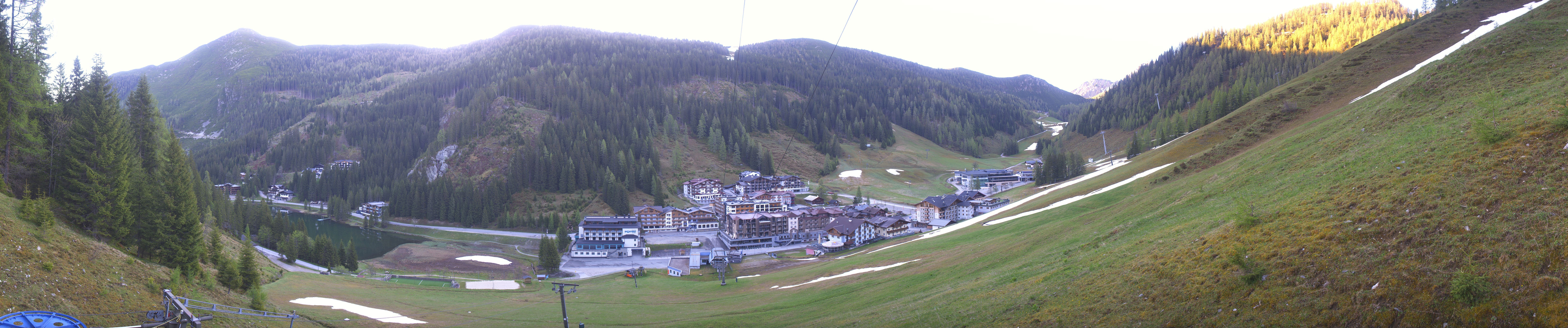 Archiv Foto Webcam Panoramablick Rosskopfbahn in Zauchensee