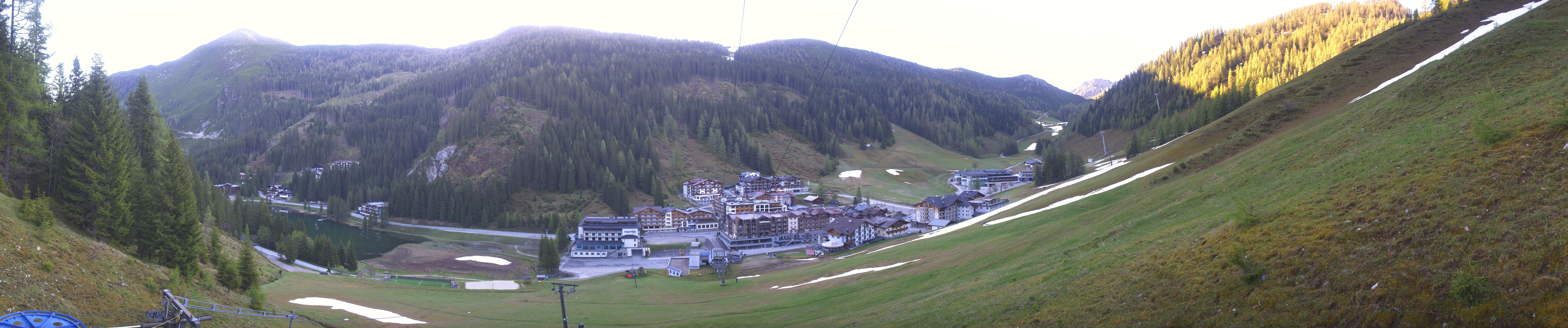Archiv Foto Webcam Panoramablick Rosskopfbahn in Zauchensee