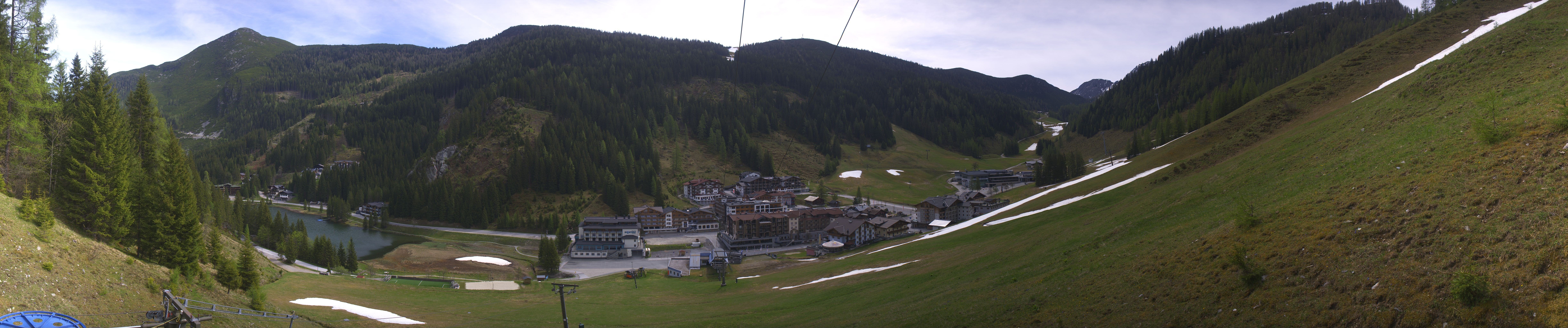 Archiv Foto Webcam Panoramablick Rosskopfbahn in Zauchensee