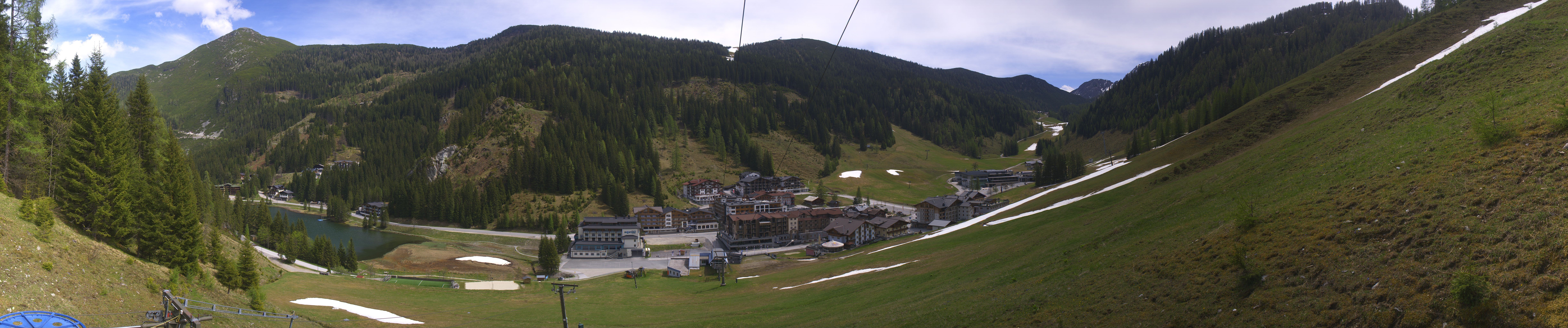 Archiv Foto Webcam Panoramablick Rosskopfbahn in Zauchensee