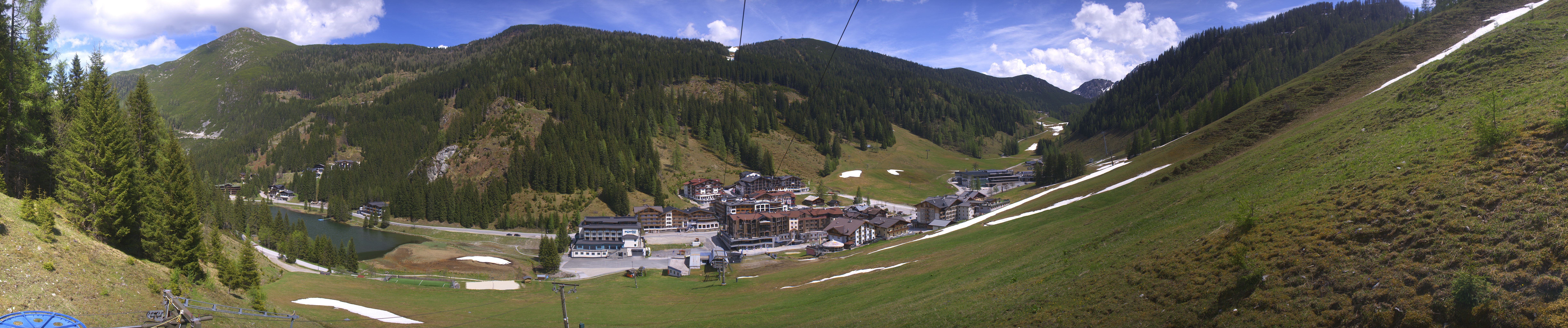 Archiv Foto Webcam Panoramablick Rosskopfbahn in Zauchensee