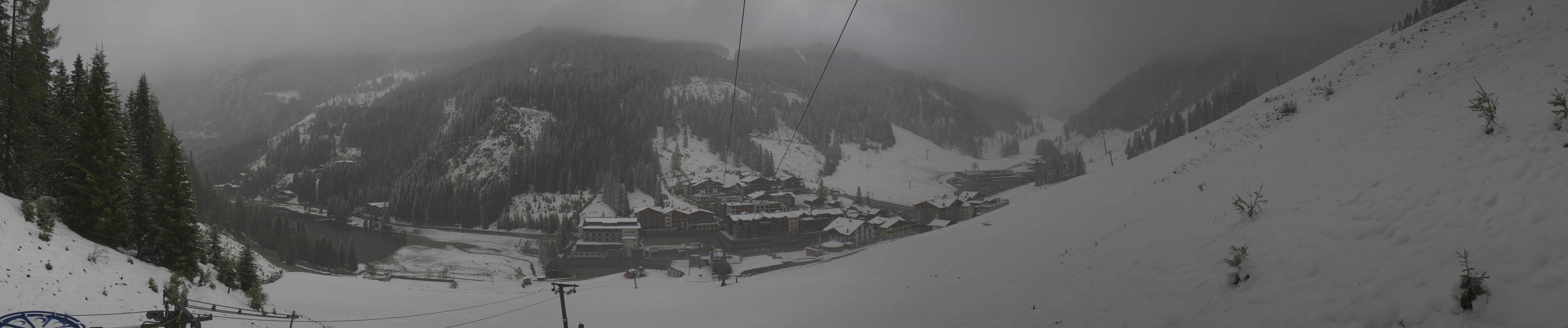 Archiv Foto Webcam Panoramablick Rosskopfbahn in Zauchensee