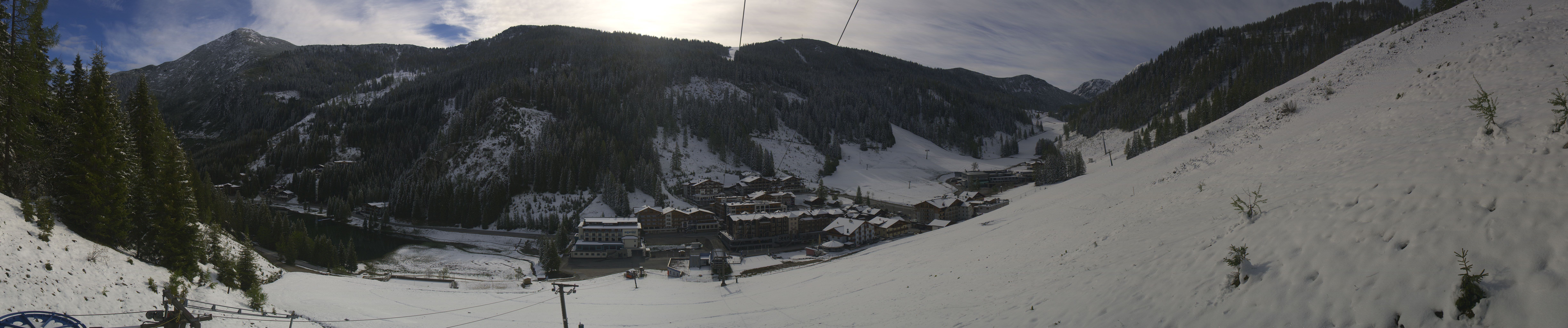 Archiv Foto Webcam Panoramablick Rosskopfbahn in Zauchensee