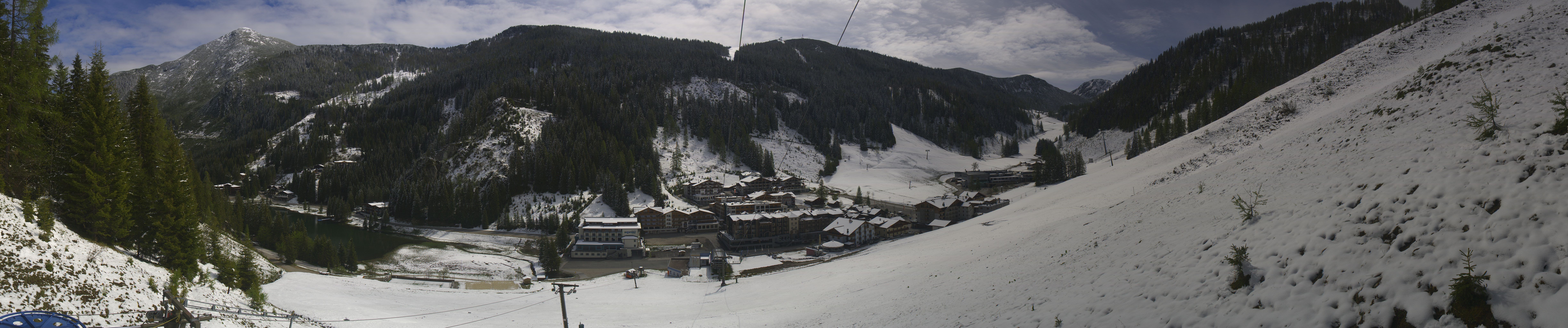 Archiv Foto Webcam Panoramablick Rosskopfbahn in Zauchensee