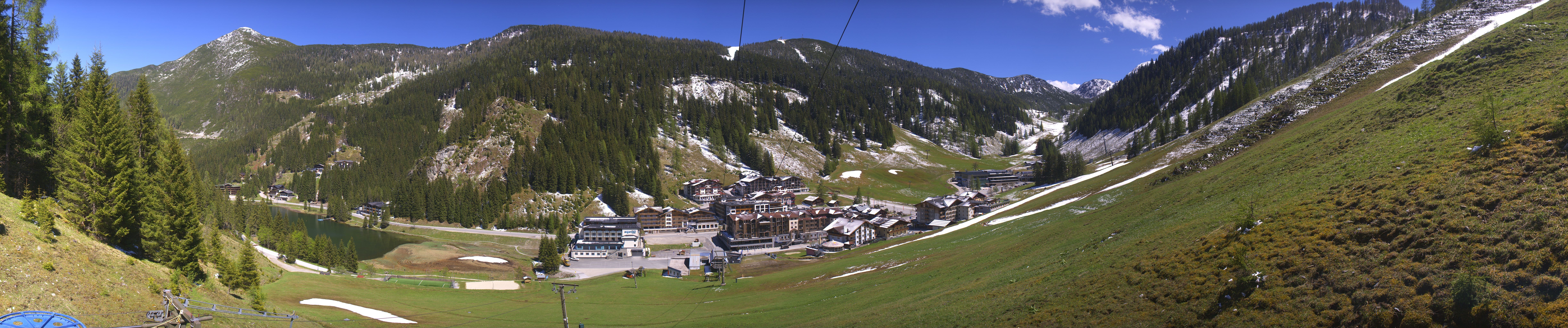 Archiv Foto Webcam Panoramablick Rosskopfbahn in Zauchensee