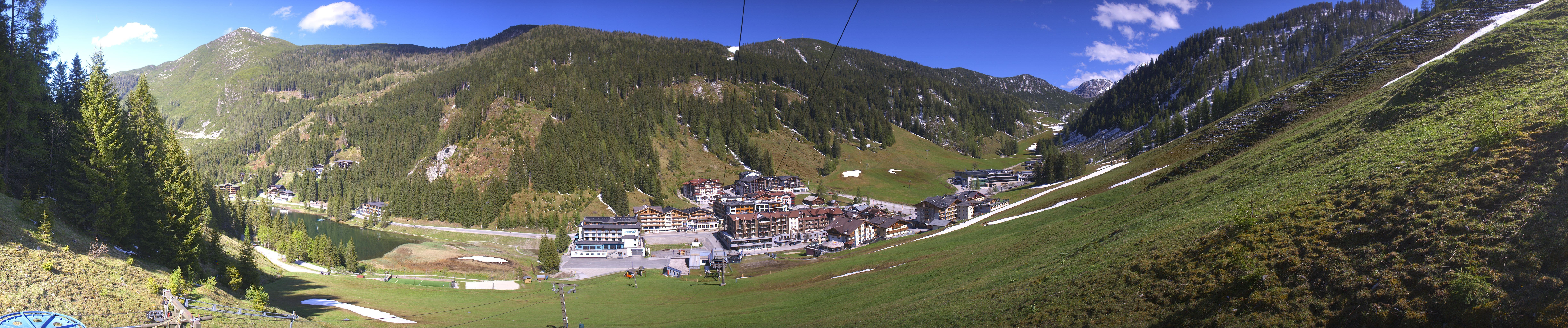 Archiv Foto Webcam Panoramablick Rosskopfbahn in Zauchensee