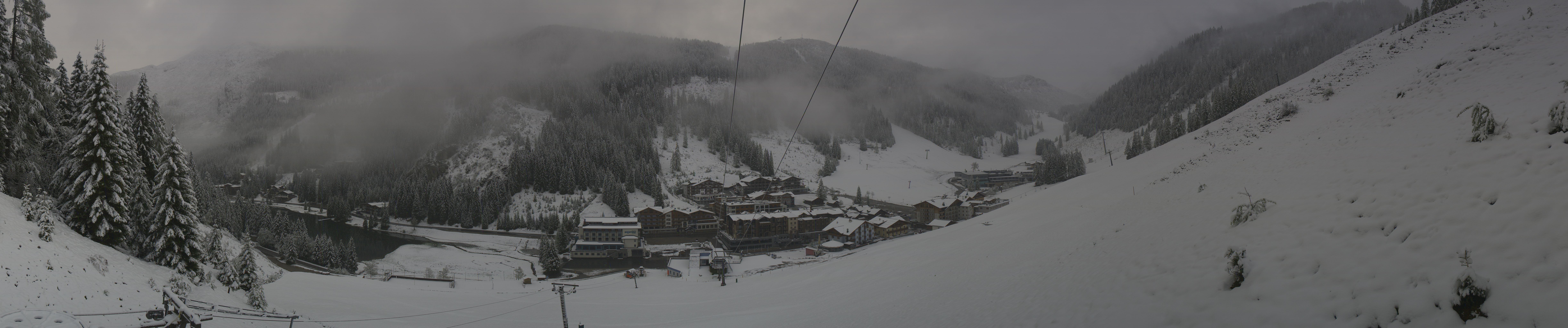 Archiv Foto Webcam Panoramablick Rosskopfbahn in Zauchensee