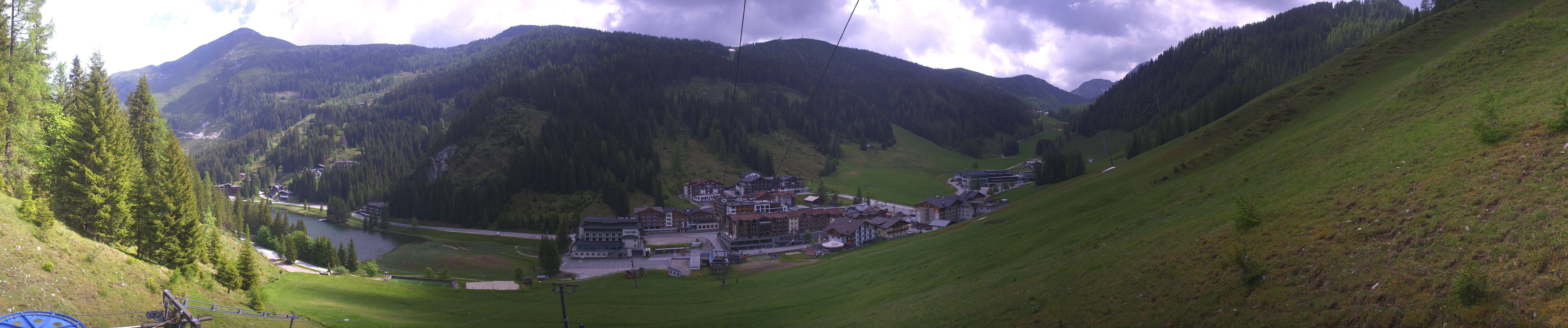 Archiv Foto Webcam Panoramablick Rosskopfbahn in Zauchensee