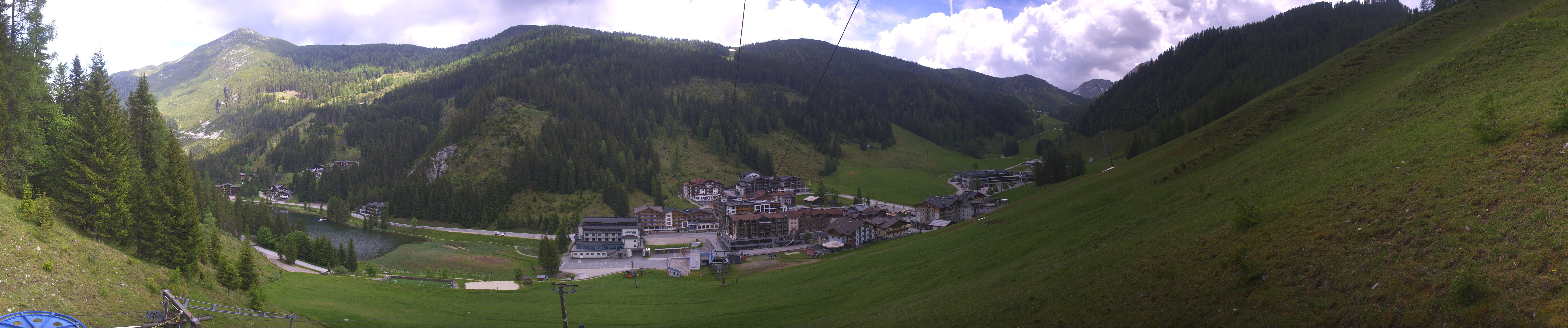 Archiv Foto Webcam Panoramablick Rosskopfbahn in Zauchensee