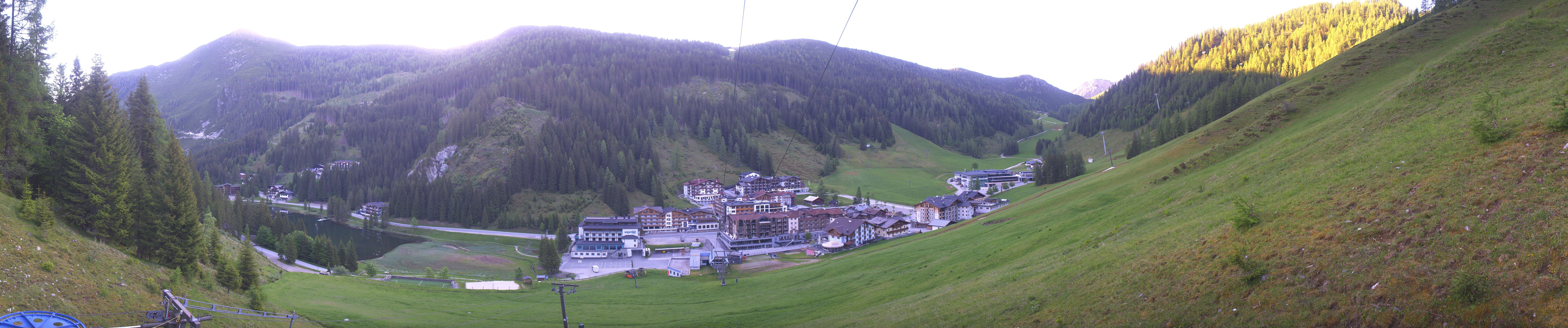 Archiv Foto Webcam Panoramablick Rosskopfbahn in Zauchensee
