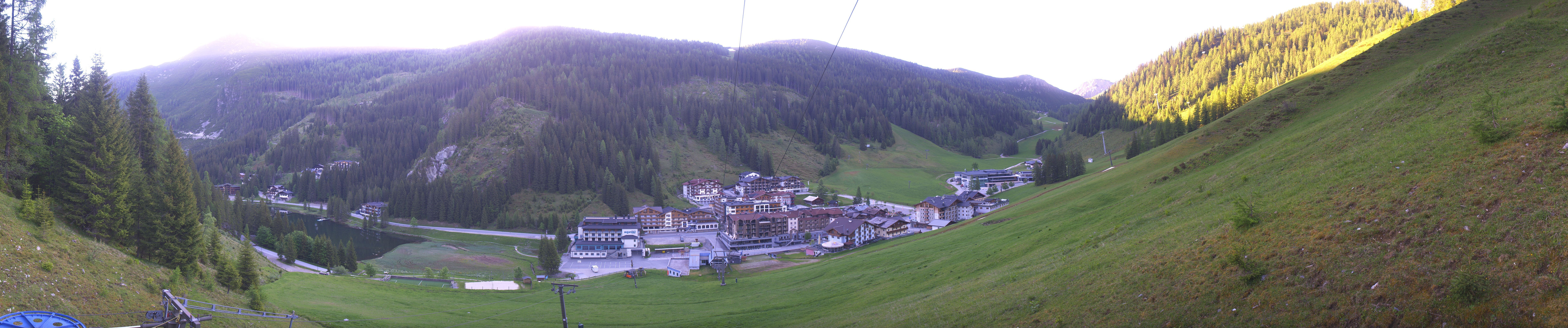 Archiv Foto Webcam Panoramablick Rosskopfbahn in Zauchensee