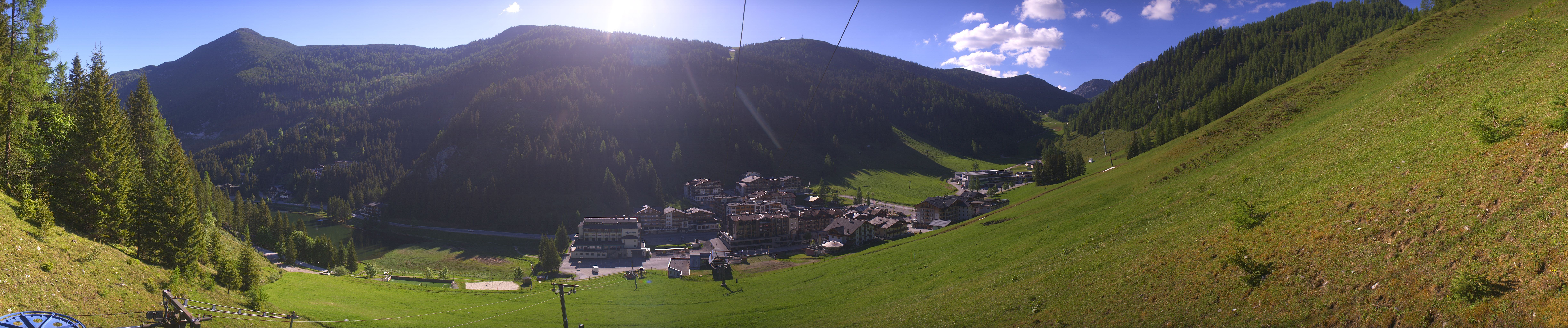 Archiv Foto Webcam Panoramablick Rosskopfbahn in Zauchensee