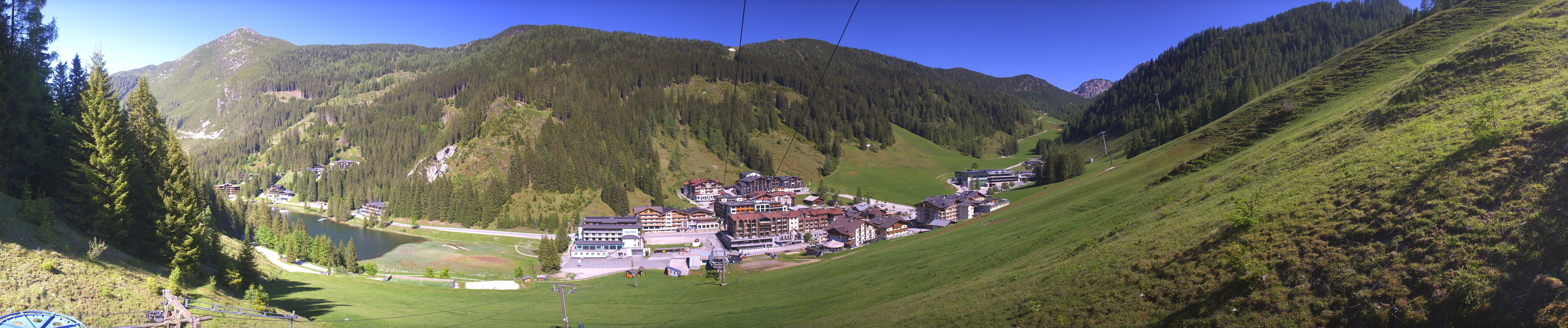 Archiv Foto Webcam Panoramablick Rosskopfbahn in Zauchensee