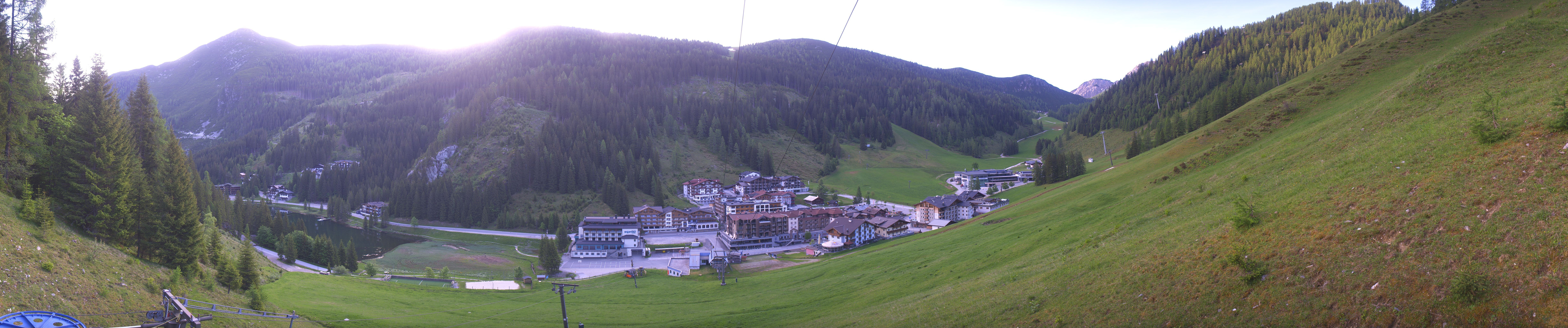 Archiv Foto Webcam Panoramablick Rosskopfbahn in Zauchensee