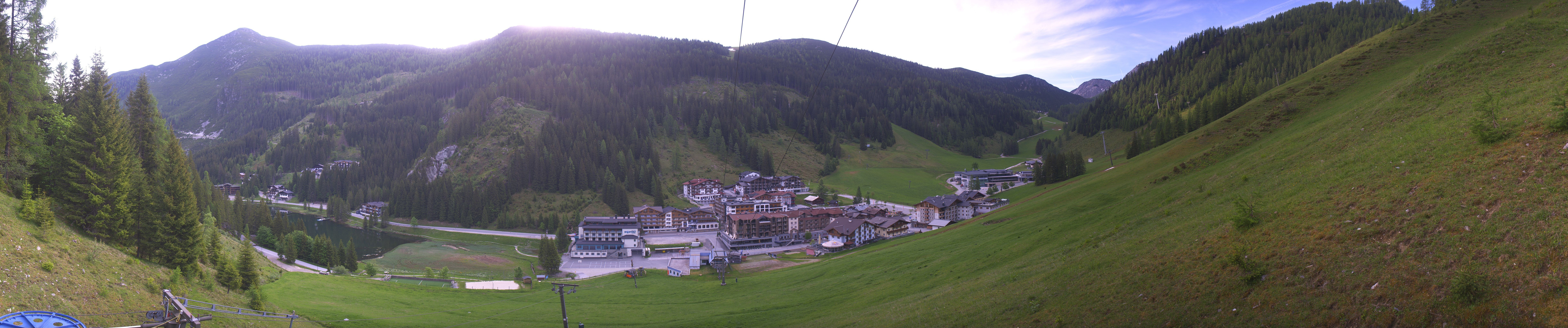 Archiv Foto Webcam Panoramablick Rosskopfbahn in Zauchensee