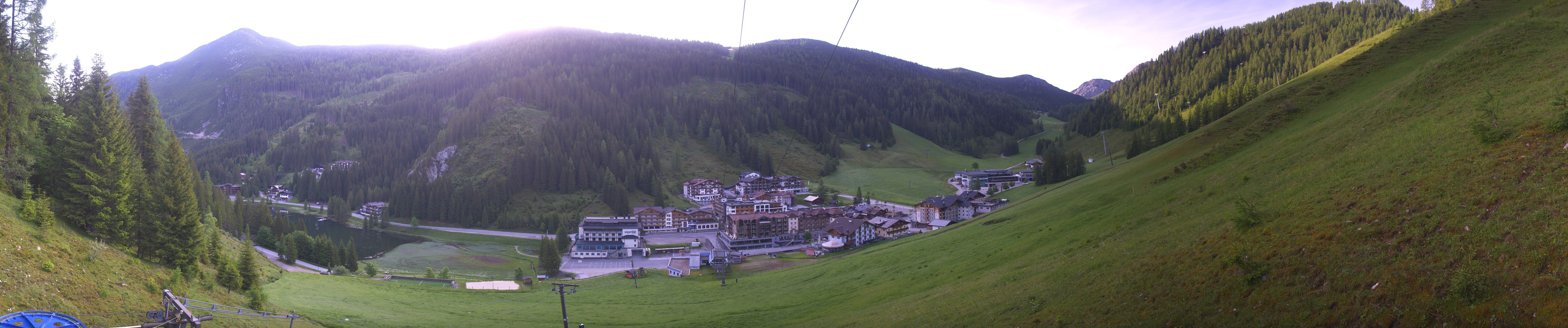 Archived image Webcam Zauchensee - Rosskopf