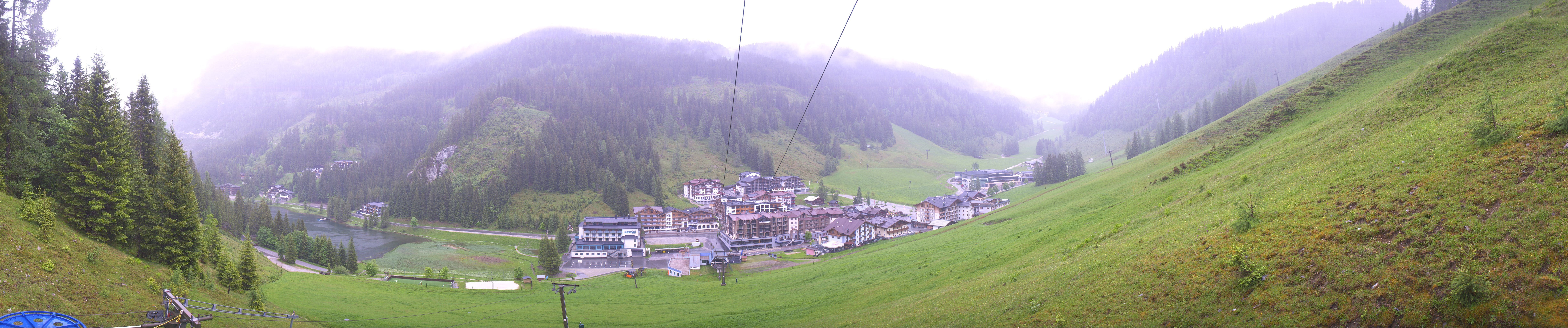 Archiv Foto Webcam Panoramablick Rosskopfbahn in Zauchensee