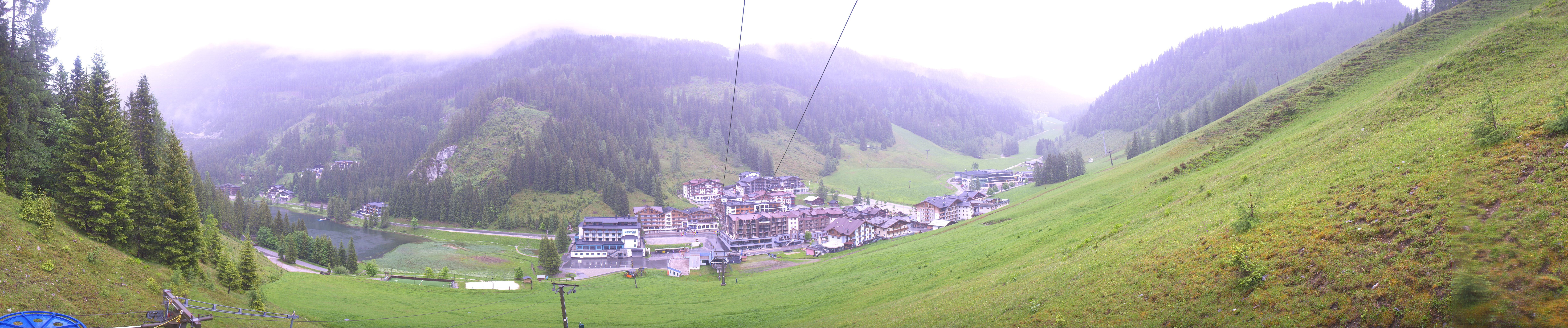 Archiv Foto Webcam Panoramablick Rosskopfbahn in Zauchensee