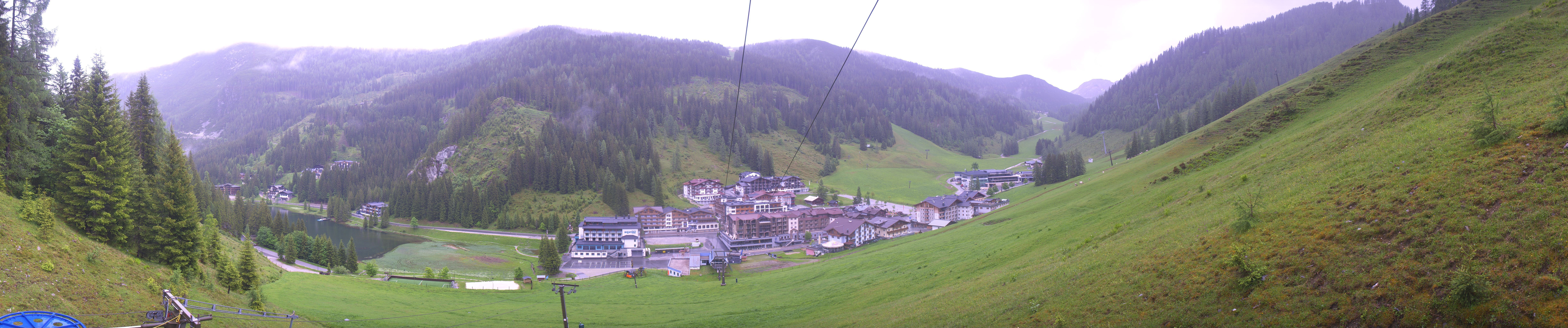 Archiv Foto Webcam Panoramablick Rosskopfbahn in Zauchensee