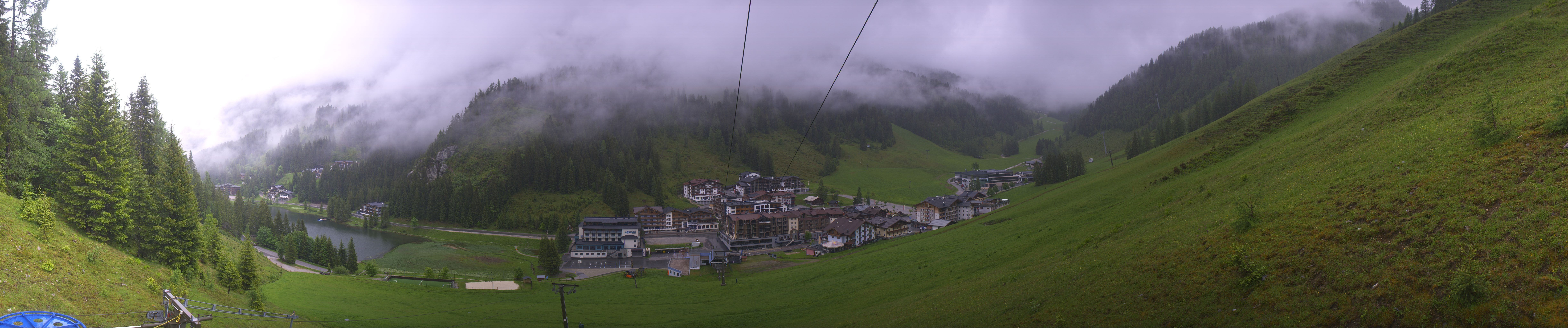 Archiv Foto Webcam Panoramablick Rosskopfbahn in Zauchensee