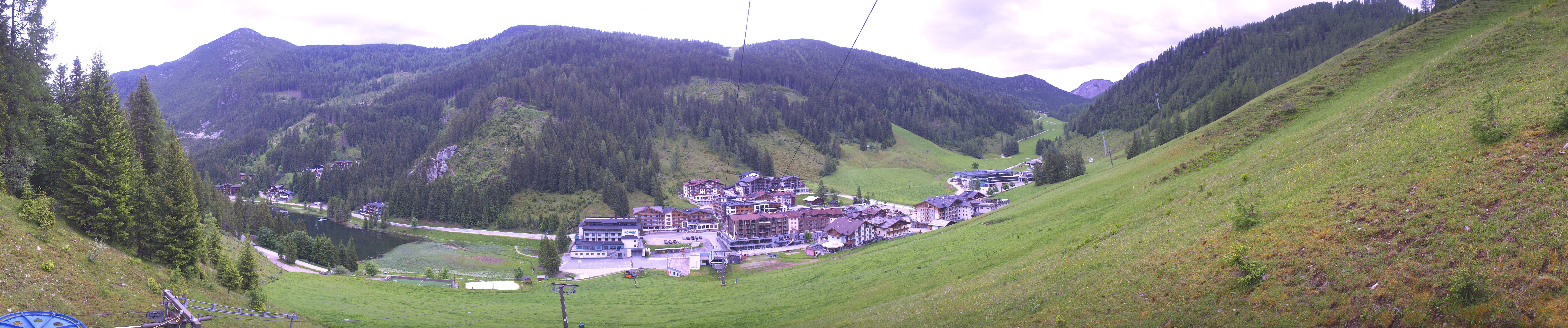 Archiv Foto Webcam Panoramablick Rosskopfbahn in Zauchensee