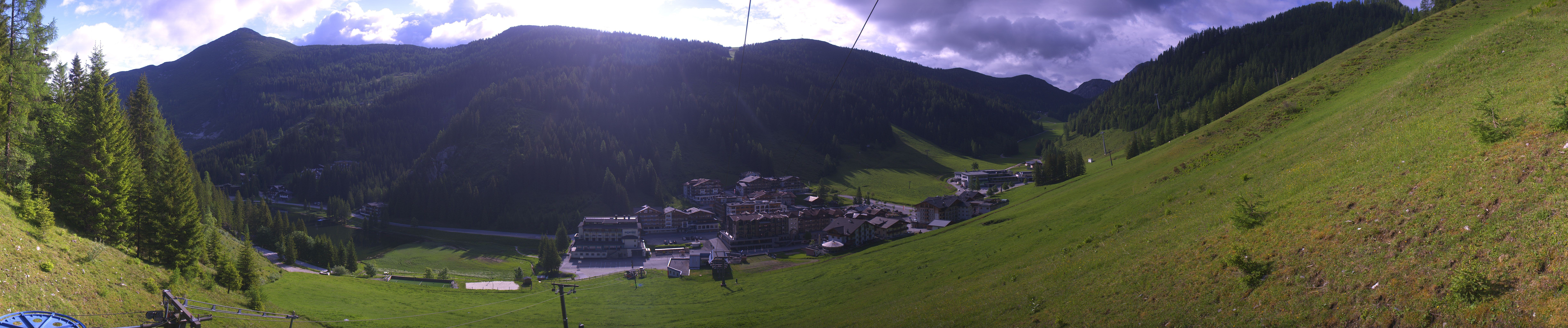 Archiv Foto Webcam Panoramablick Rosskopfbahn in Zauchensee