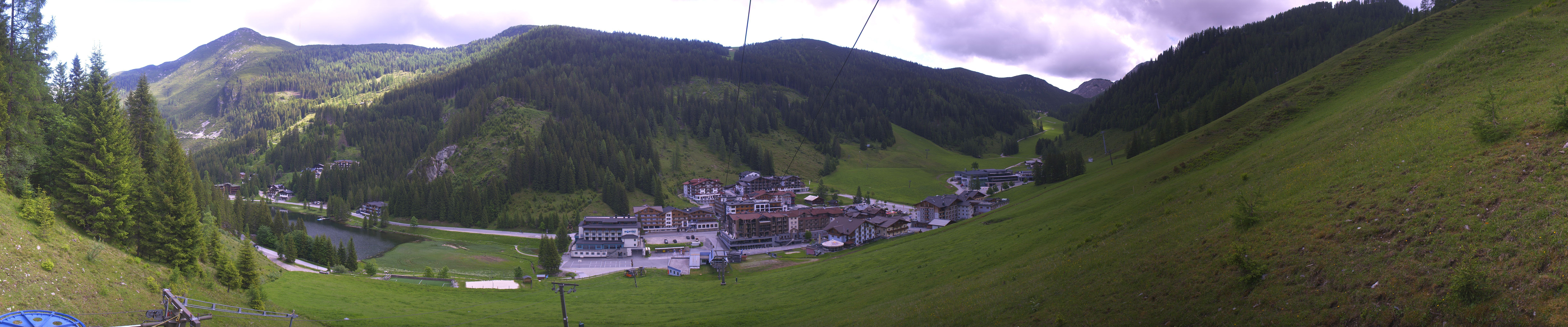Archiv Foto Webcam Panoramablick Rosskopfbahn in Zauchensee