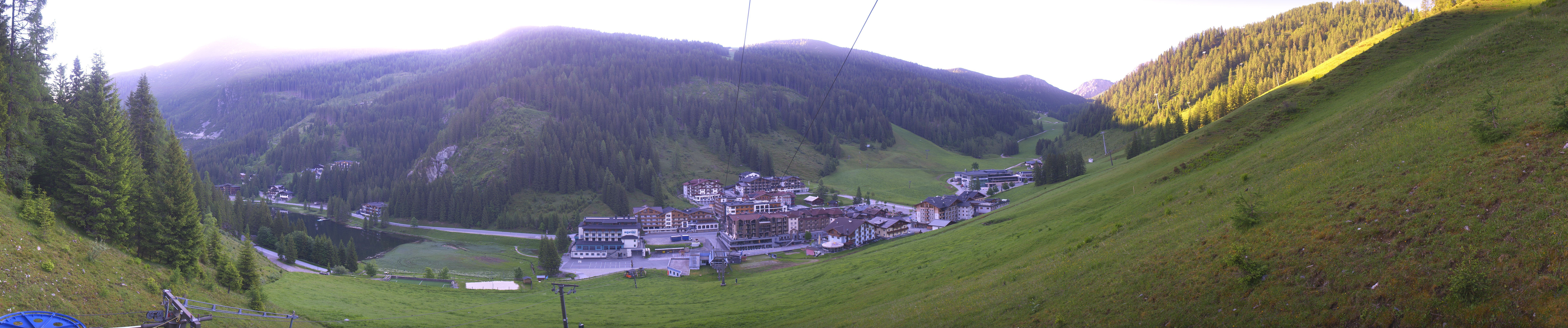Archiv Foto Webcam Panoramablick Rosskopfbahn in Zauchensee