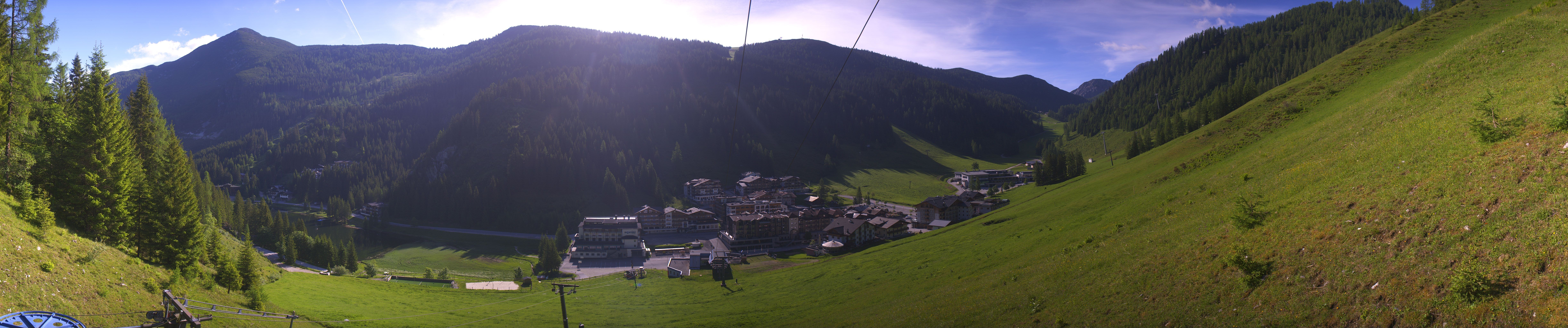 Archiv Foto Webcam Panoramablick Rosskopfbahn in Zauchensee