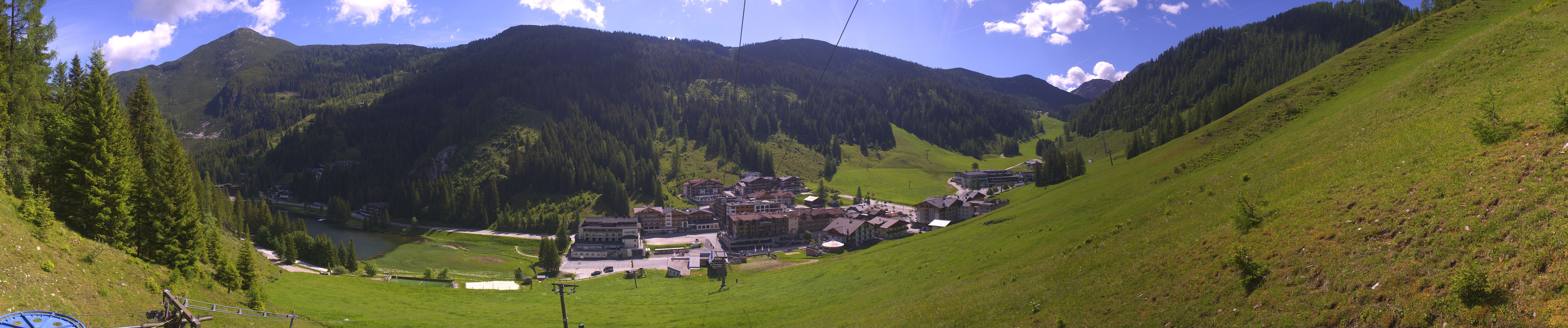 Archiv Foto Webcam Panoramablick Rosskopfbahn in Zauchensee