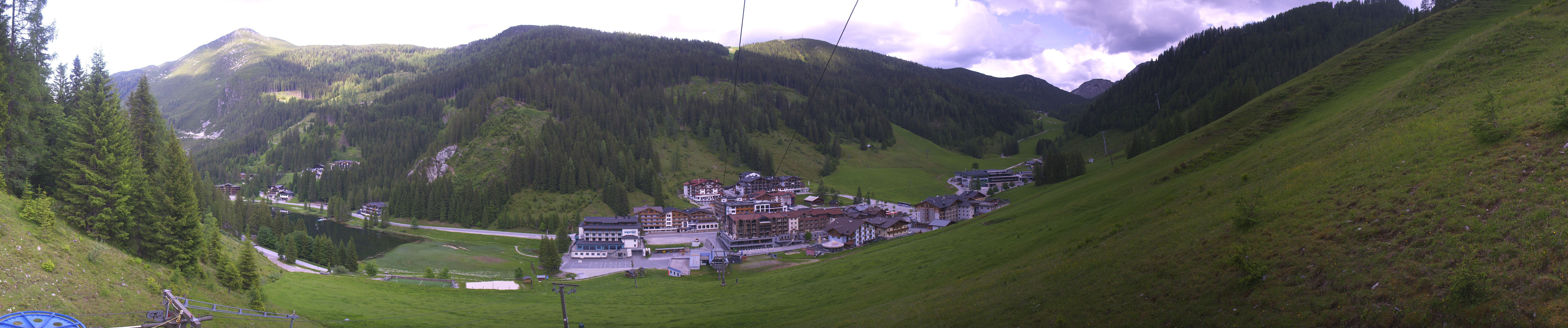 Archiv Foto Webcam Panoramablick Rosskopfbahn in Zauchensee