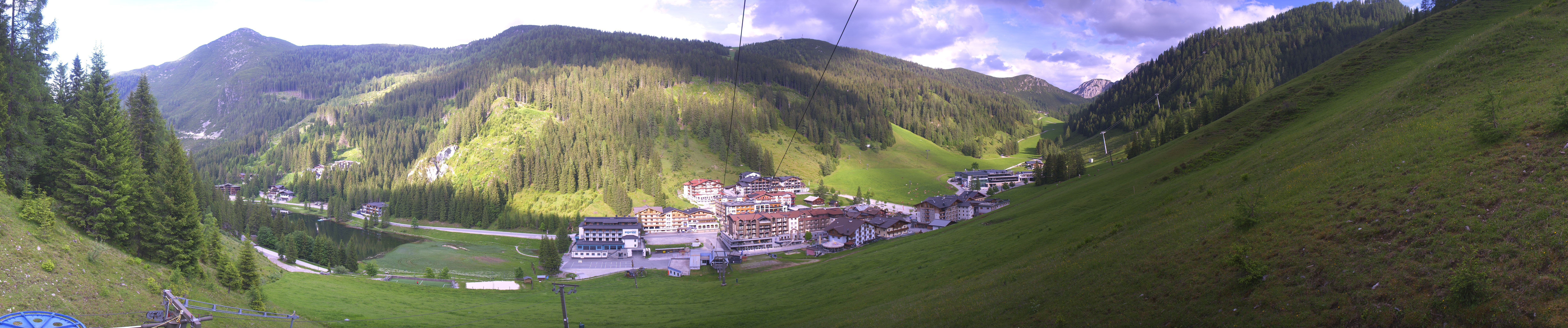 Archiv Foto Webcam Panoramablick Rosskopfbahn in Zauchensee