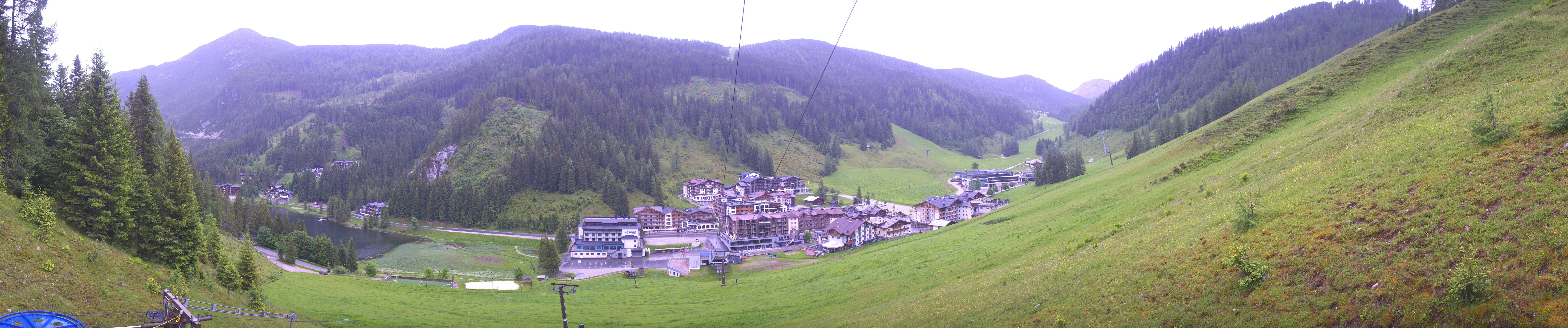 Archiv Foto Webcam Panoramablick Rosskopfbahn in Zauchensee