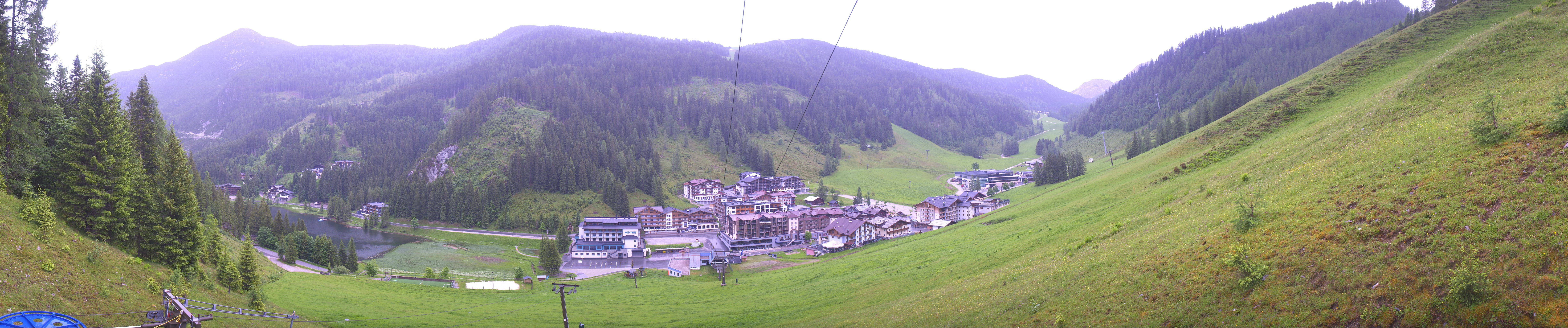Archiv Foto Webcam Panoramablick Rosskopfbahn in Zauchensee